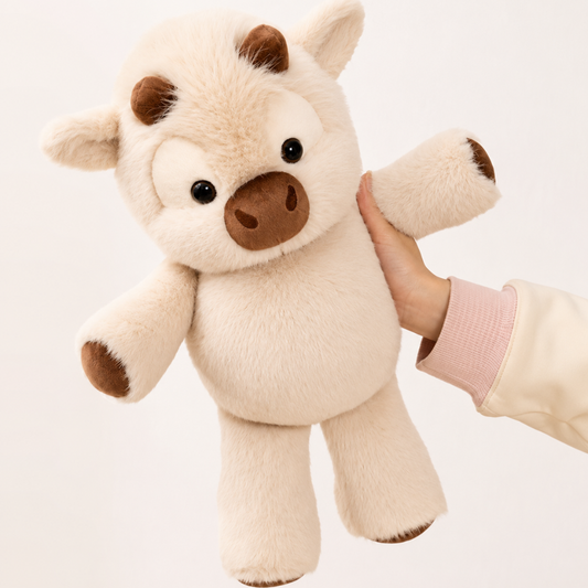 Running Cow Plush Toy